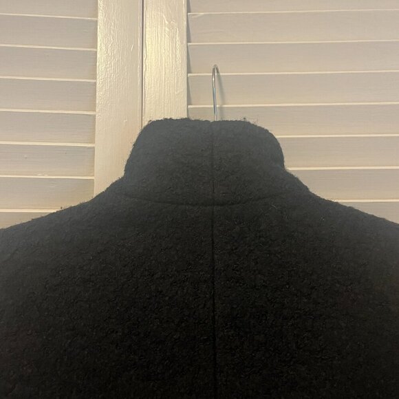 Kate Spade High Neck Wool Blend Coat black small - Picture 12 of 15
